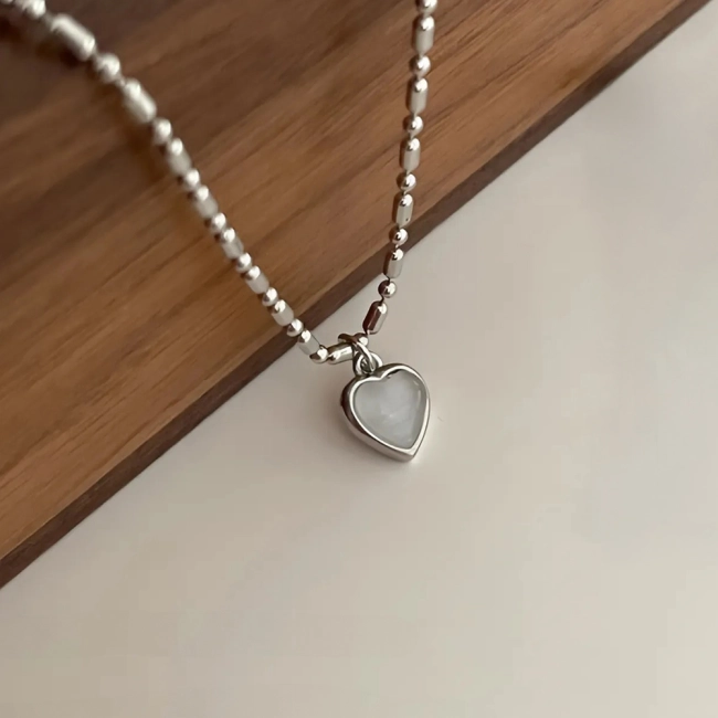 кулон с сердцем