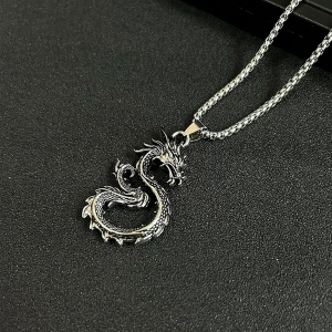 Жіночий кулон дракон кулон дракон