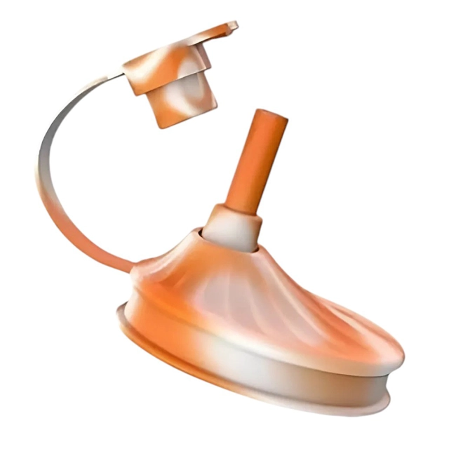 силиконовая крышка-трубочка