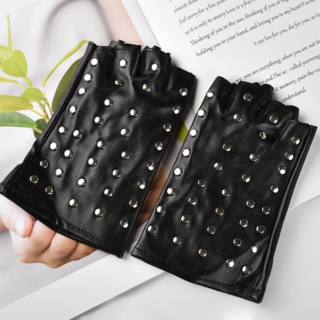 женские перчатки без пальцев