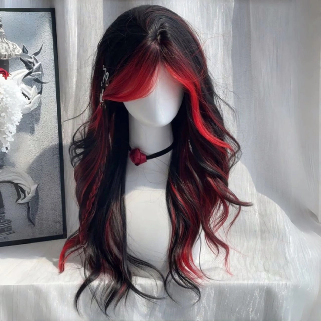 перука брюнетка