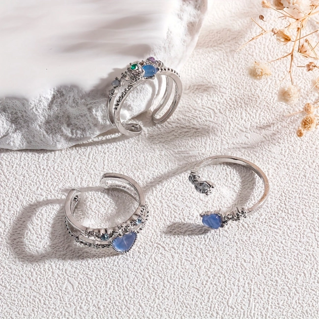 набор открытых колец