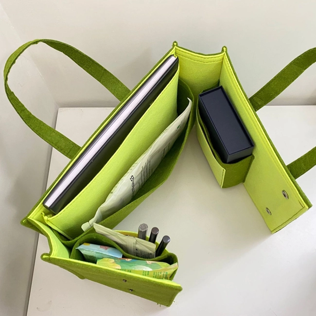 жіноча сумка з фетру