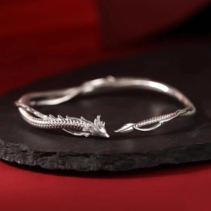 Женский браслет на руку с драконом браслет на руку