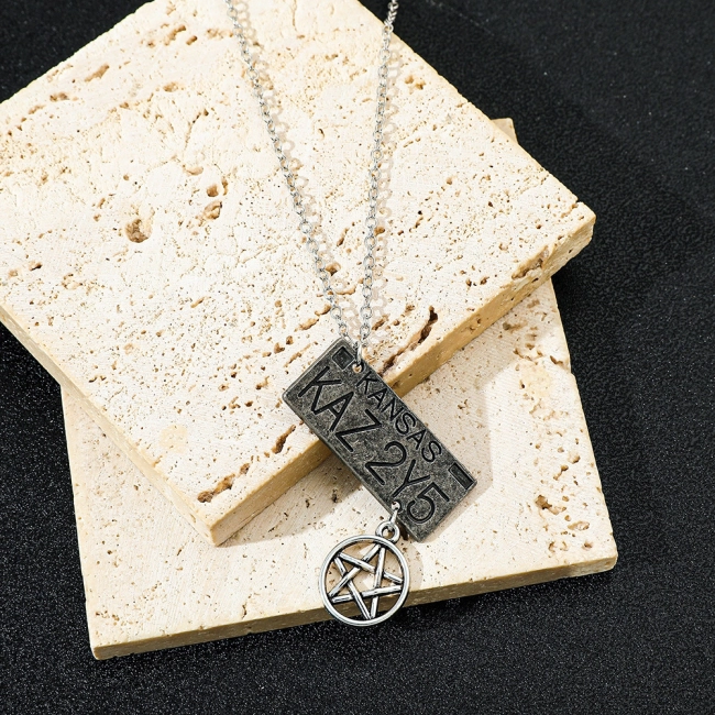 підвіска Номерний знак