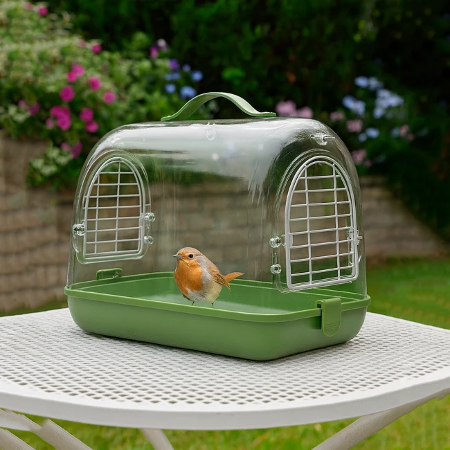 переносная клетка для попугая