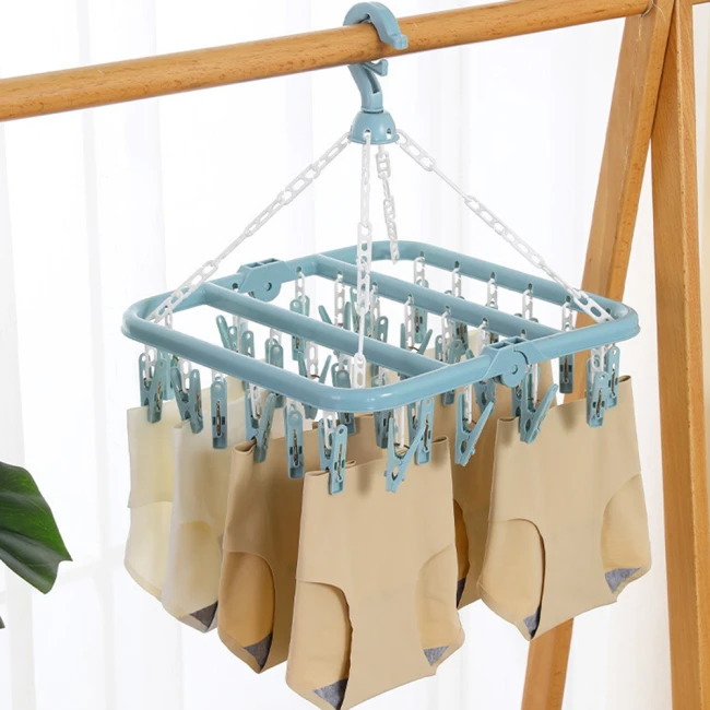 сушарка-вішалка з прищіпками