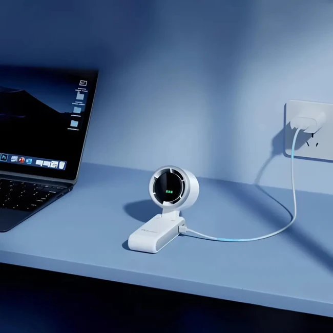 ручний вентилятор з акумулятором