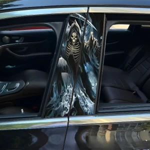 накладки на стойки дверей авто