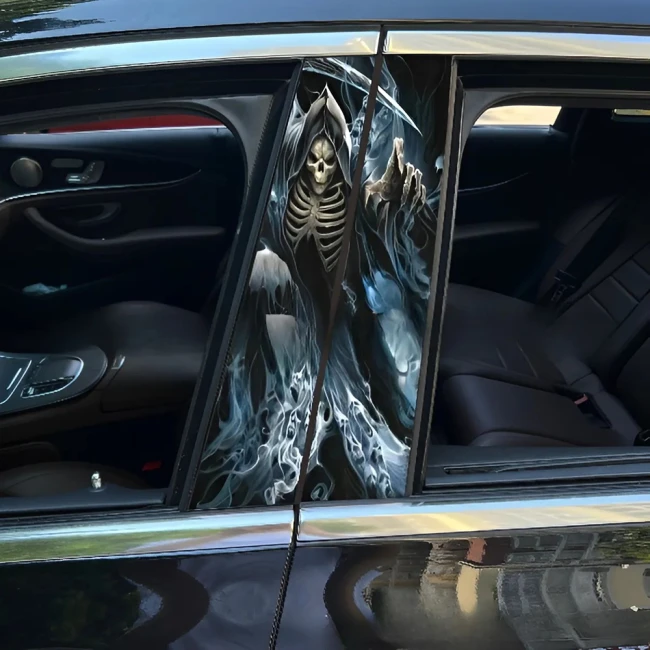 накладки на стойки дверей авто