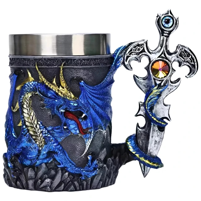 кружка с драконом