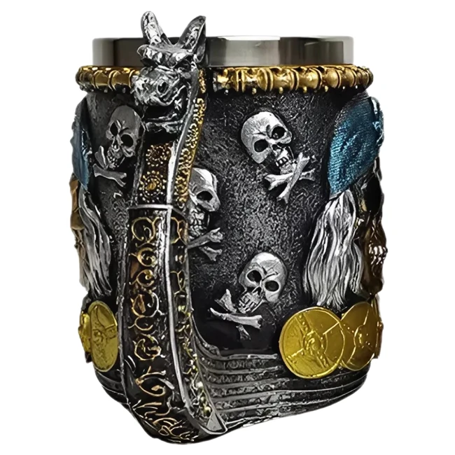 кружка с пиратом