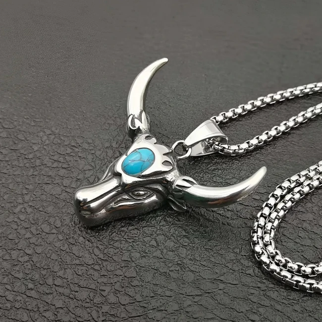 подвеска голова быка