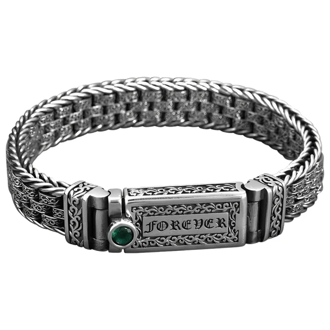 широкий браслет для чоловіка