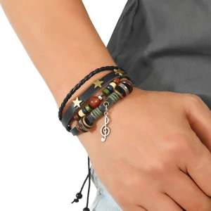 Браслет з підвіскою скрипковий ключ браслет з підвіскою