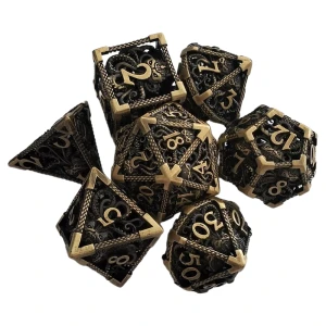 Металеві кістки для ДНД (Dragon and Dungeon) кістки для ДНД
