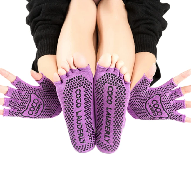 шкарпетки та рукавички для йоги