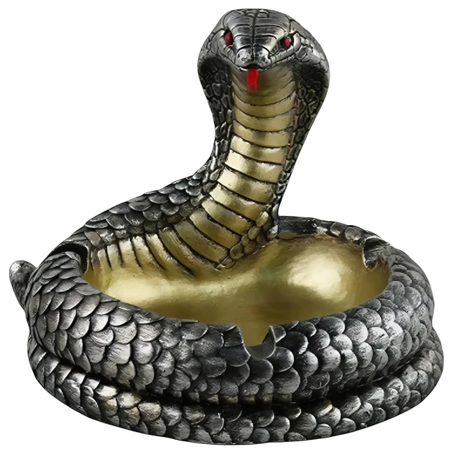 пепельница в виде змеи