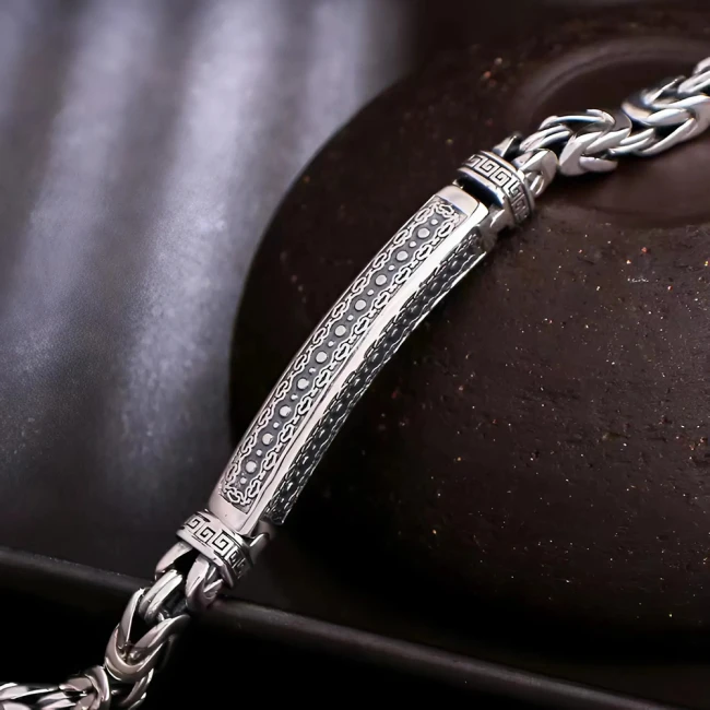 мужской браслет 20 см