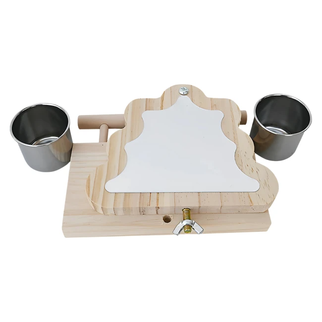 кормушка для попугая в клетку