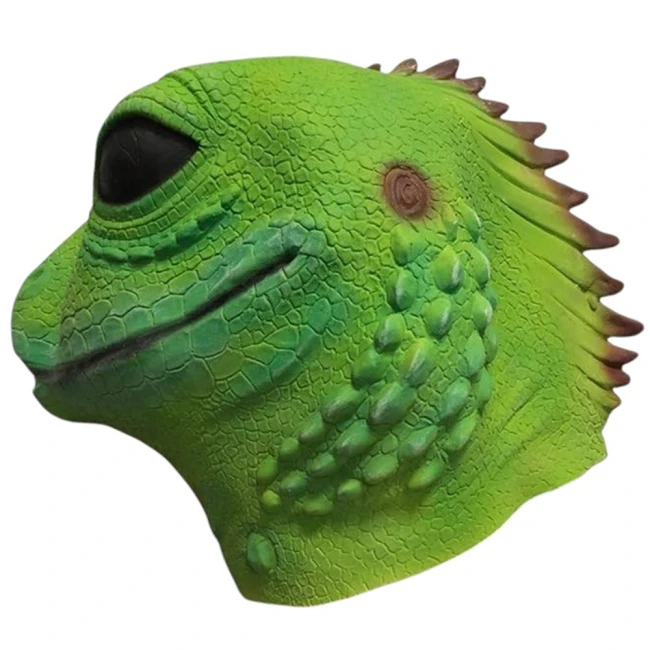 маска ящерицы