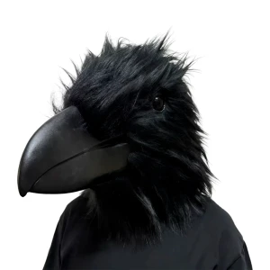 Реалістична маска ворона на голову маска ворона на голову