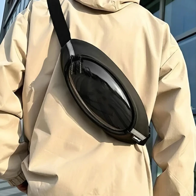 чоловіча сумка-бананка