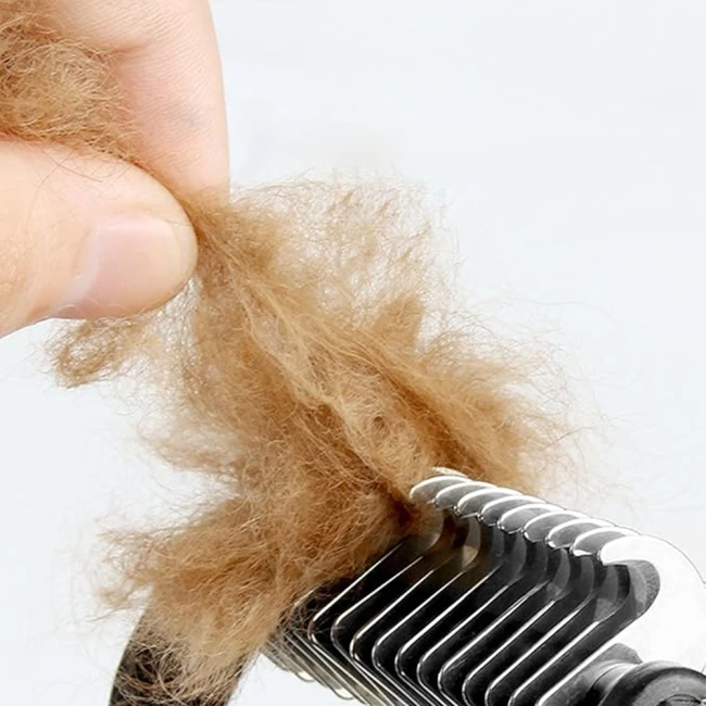 гребінець від ковтунів для собак