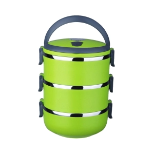 Термос для еды - ланч бокс для хранения и переноски пищи 2100 мл Термос для еды