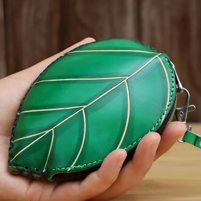 гаманець листочок