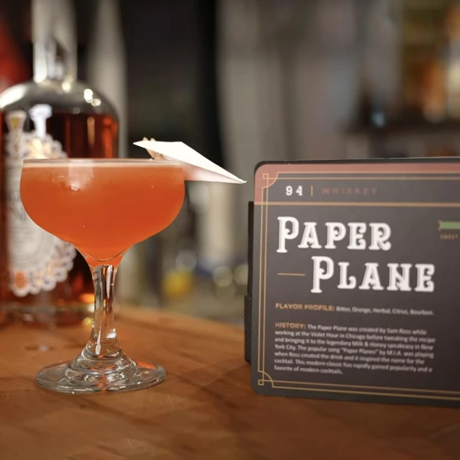 коктейльные карты с рецептами