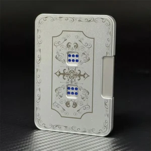 Механический кликер-антистресс в виде карты выбрасывающей кости механический кликер