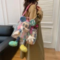сумка з Міккі Маусом, жіноча сумка з Міккі, жіноча сумка з паєтками, сумка Mickey Mouse, сумка з іграшкою Міккі Маус