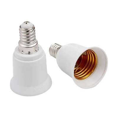 перехідник з цоколя е14 на е27