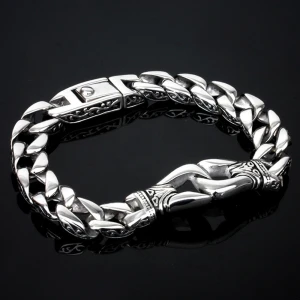 Масивний чоловічий браслет на руку масивний чоловічий браслет