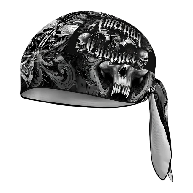 бандана с черепами,