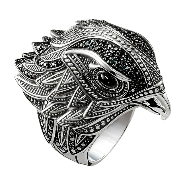 каблучка з орлом,