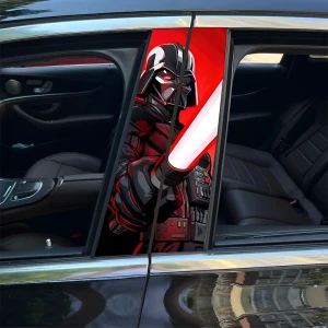 наклейки на стойки дверей