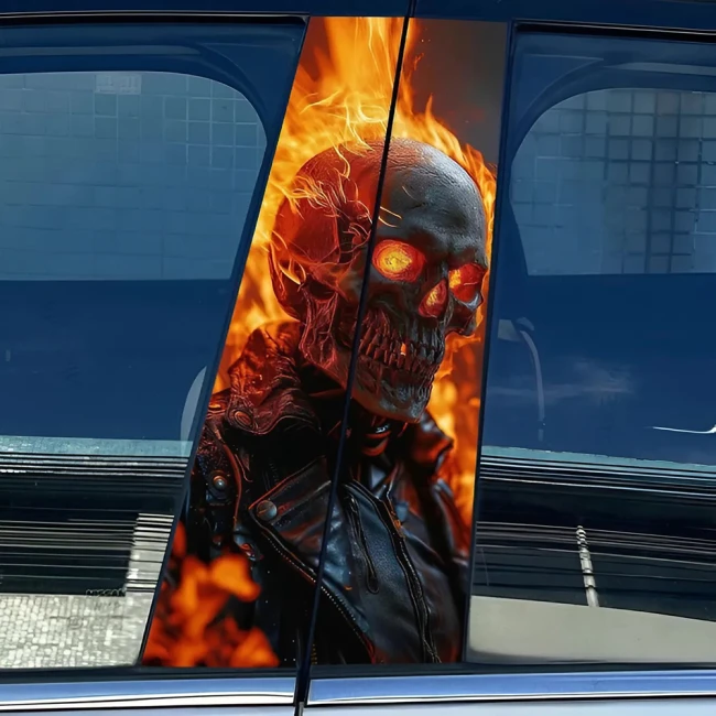 автомобильные наклейки на стойки,