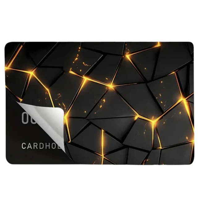 наклейка для банковской карты,