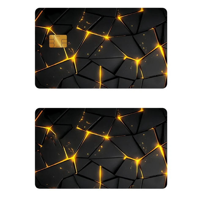 наклейка на кредитную карту,