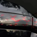 автомобильная наклейка на фары,
