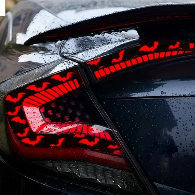 Наклейка на фары машины,