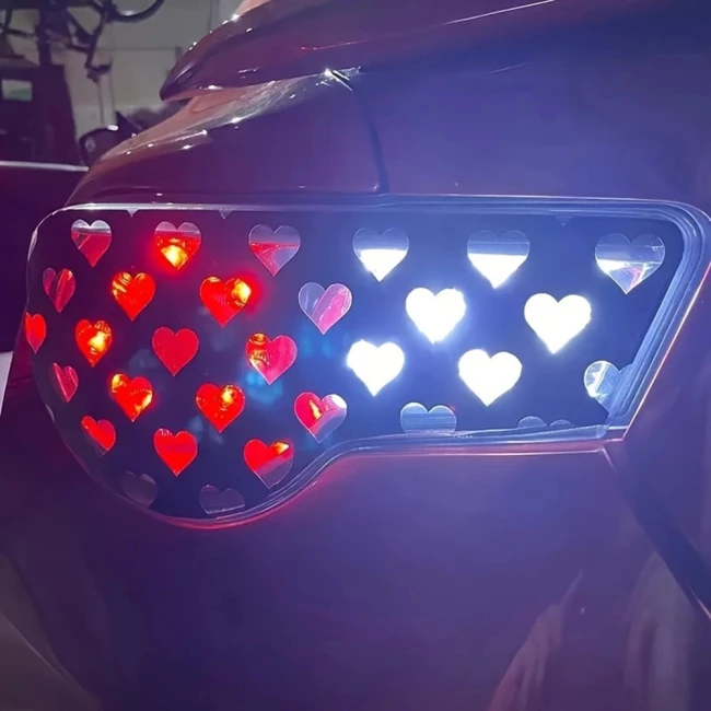 автомобильная наклейка на фары