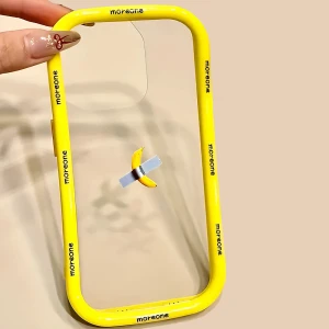 Захисний чохол для iPhone з бананом (15 Рromax, 14 Pro) чохол для iPhone