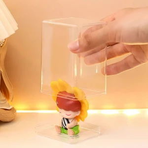 Прозрачная коробочка для фигурки прозрачная коробочка