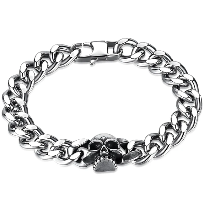 браслет с черепом