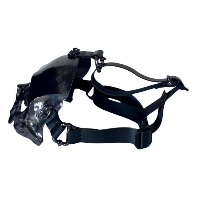 маска на пол лица череп