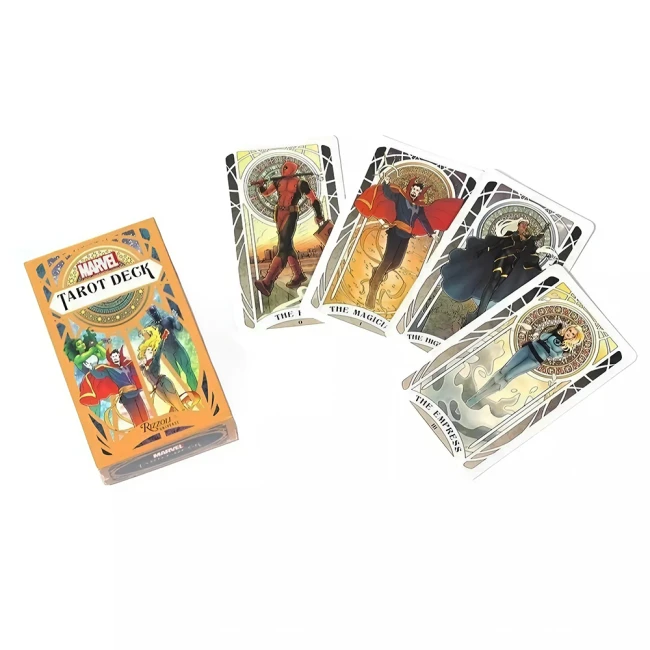 карты с супергероями