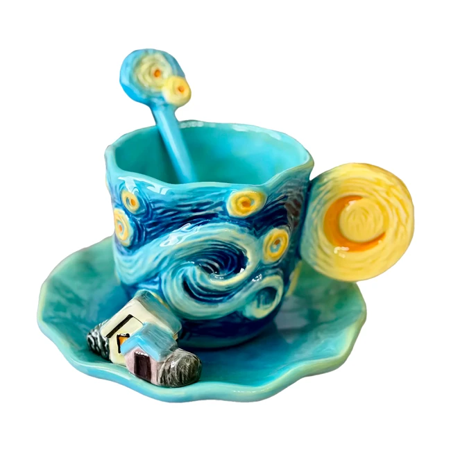 чашка и блюдце